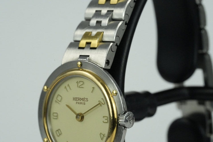 Montre Hermès Olympia - Montre femme en acier 58 Facettes TOT-01489