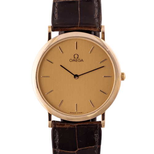 Montre Omega De Ville - Montre plaquée or 58 Facettes TOT-01969