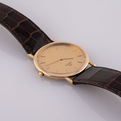 Montre Omega De Ville - Montre plaquée or 58 Facettes TOT-01969
