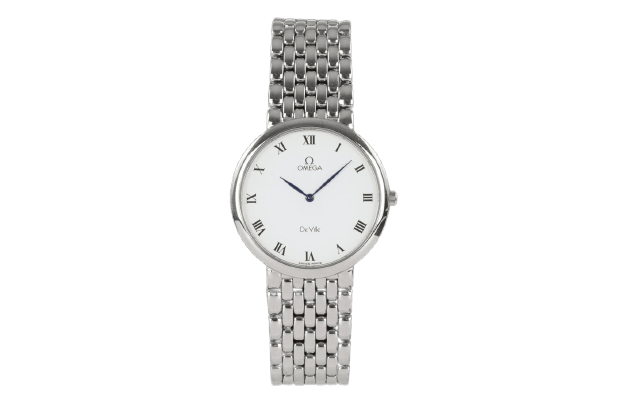 Montre Omega De Ville - Montre en acier quartz 395.2378 58 Facettes TOT-01938