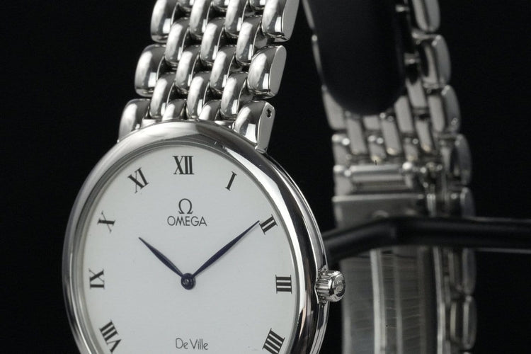 Montre Omega De Ville - Montre en acier quartz 395.2378 58 Facettes TOT-01938
