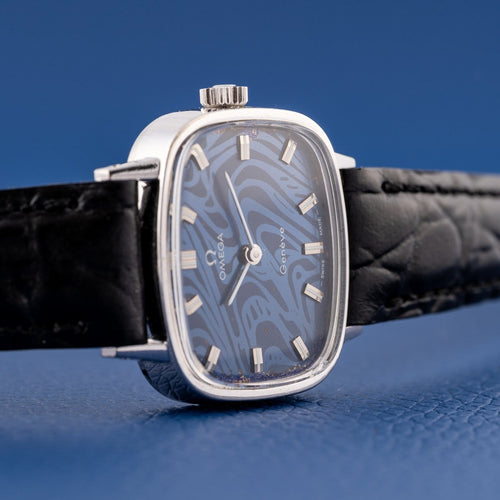 Montre Omega Genève - Montre femme en acier 58 Facettes TOT-01967