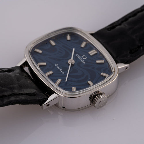 Montre Omega Genève - Montre femme en acier 58 Facettes TOT-01967