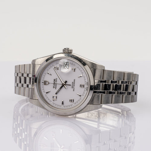 Tudor Prince Date - Steel watch 58 Facettes TOT-02160