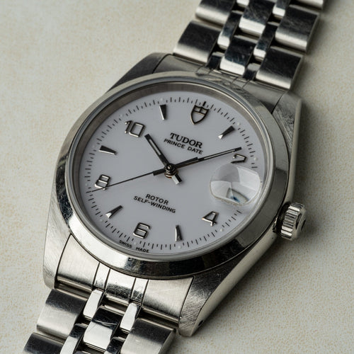 Tudor Prince Date - Steel watch 58 Facettes TOT-02160