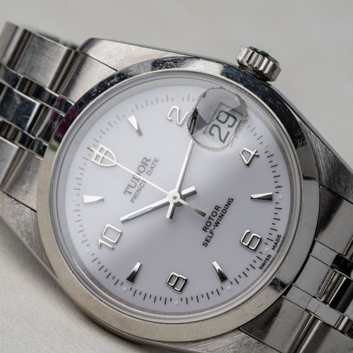 Tudor Prince Date - Steel watch 58 Facettes TOT-02160