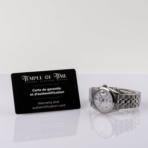 Tudor Prince Date - Steel watch 58 Facettes TOT-02160