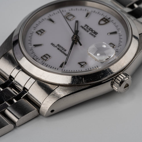 Tudor Prince Date - Steel watch 58 Facettes TOT-02160