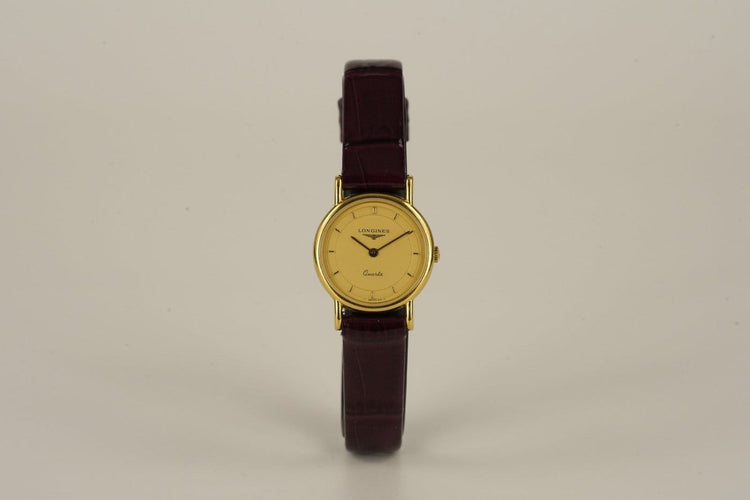 Montre Longines Quartz - Montre femme plaqué or 58 Facettes TOT-01467