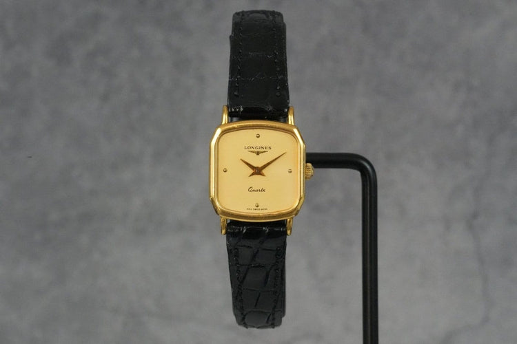 Montre Longines - Montre Quartz Tank plaquée or 58 Facettes TOT-01460