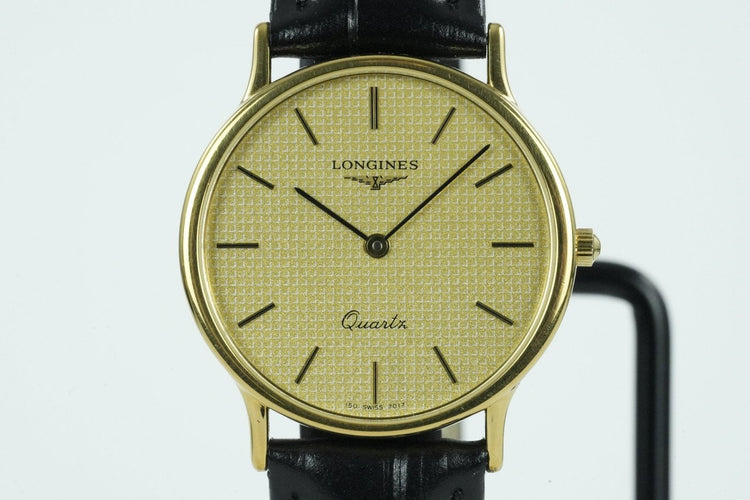 Montre Longines - Montre Quartz plaqué or 58 Facettes TOT-10627
