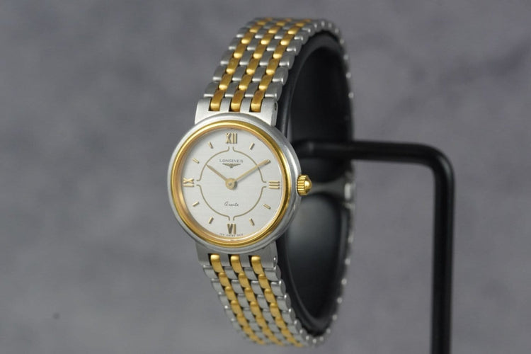 Montre Longines - Montre Quartz en acier 58 Facettes TOT-11253