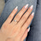 Bague 50 Chimento - Bague solitaire contrarié en or blanc 18 ct et diamant 0,29 ct 58 Facettes 17757