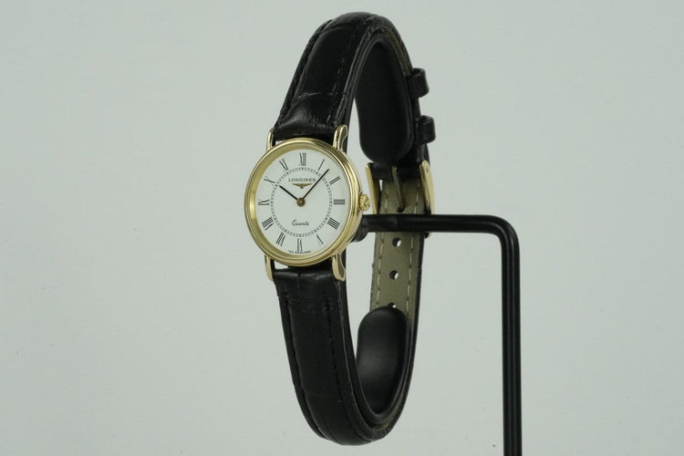 Montre Longines Quartz - Montre femme plaquée or 58 Facettes TOT-01830