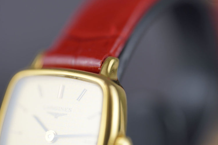 Montre Longines - Montre Quartz vintage plaqué or 58 Facettes TOT-10770