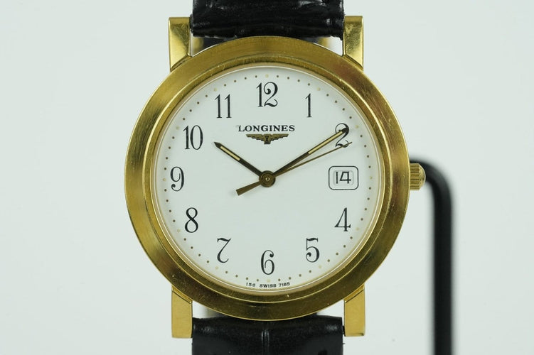 Montre Longines - Montre Quartz 156 7185 en acier 58 Facettes TOT-10620