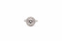 Bague 53 Bague en platine avec diamant 1,19 ct H/VVS2 et diamants 58 Facettes 23331-26267