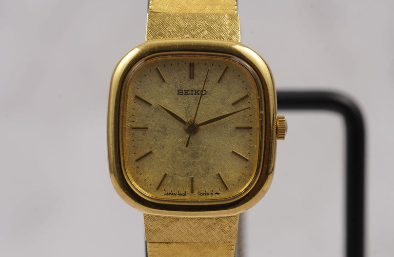 Montre Seiko Quartz - Montre femme en acier doré 58 Facettes TOT-11173