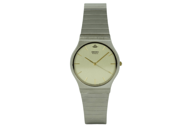 Seiko - Quartz steel watch 58 Facettes TOT-01586