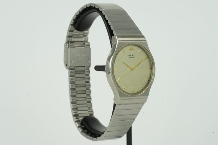 Seiko - Quartz steel watch 58 Facettes TOT-01586