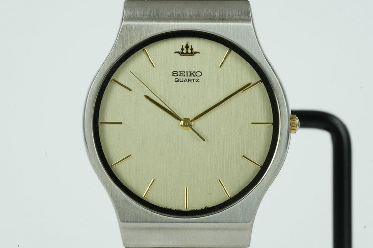 Seiko - Quartz steel watch 58 Facettes TOT-01586