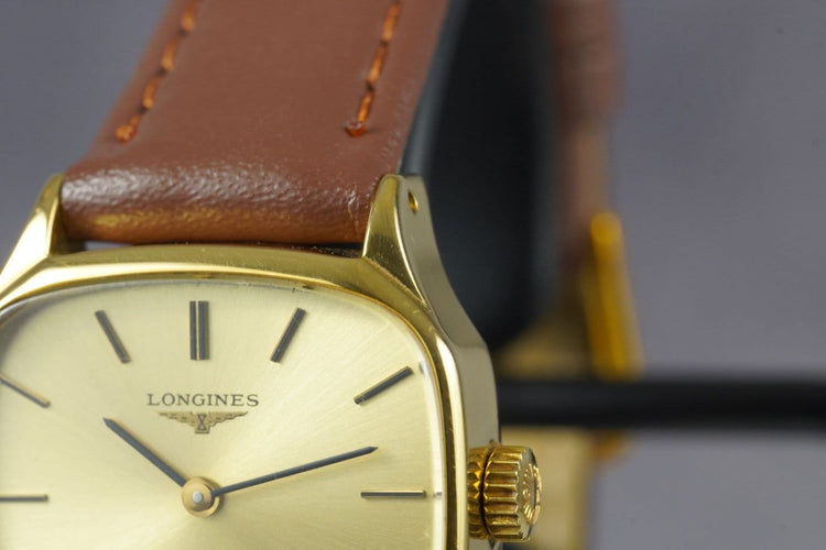 Montre Longines - Montre Quartz 700 1164 plaquée or 58 Facettes TOT-11305