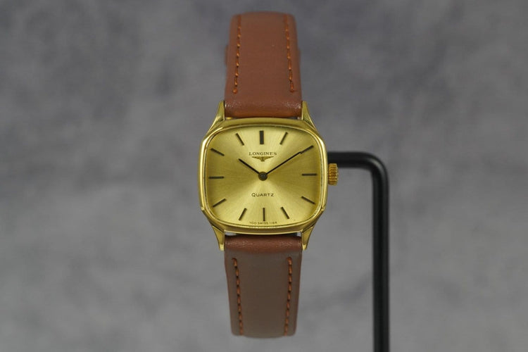 Montre Longines - Montre Quartz 700 1164 plaquée or 58 Facettes TOT-11305