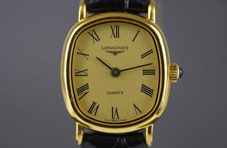 Montre Longines - Montre Quartz 717 4300 plaqué or 58 Facettes TOT-10748