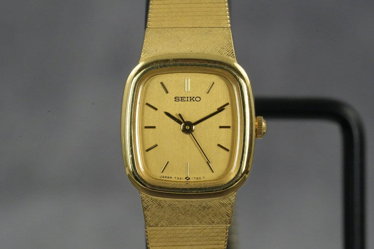 Montre Seiko Quartz - Montre en acier référence 7321-6060 58 Facettes TOT-01581