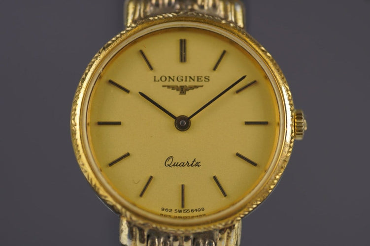 Montre Longines Quartz - Montre femme en argent 58 Facettes TOT-10810