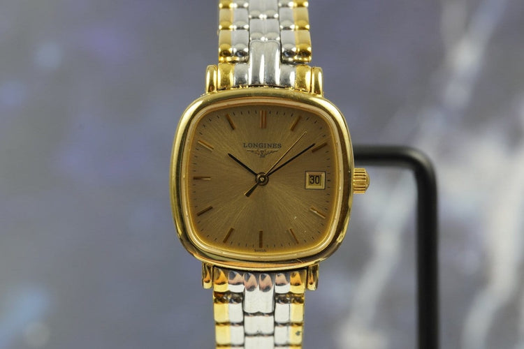 Montre Longines - Montre Quartz L4.261.2 en acier bicolore 58 Facettes TOT-11209