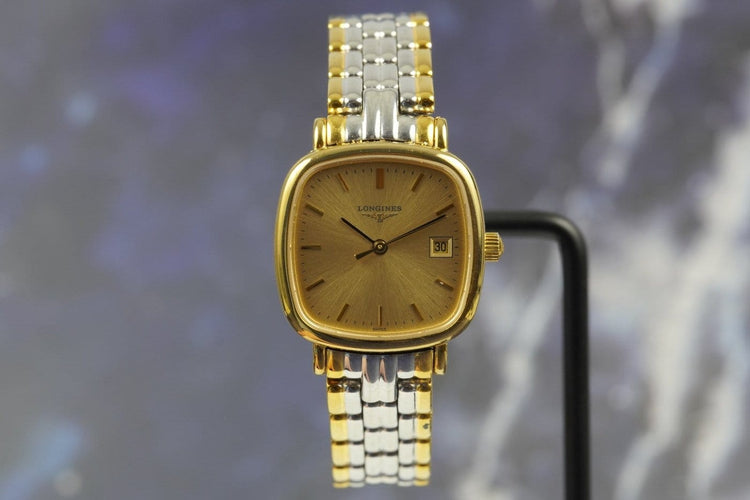 Montre Longines - Montre Quartz L4.261.2 en acier bicolore 58 Facettes TOT-11209