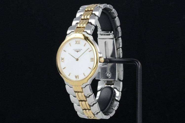 Montre Longines - Montre Quartz L5.645.3 en acier 58 Facettes TOT-10654