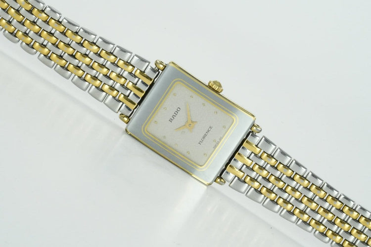 Montre Rado Florence - Montre en acier bicolore 58 Facettes TOT-01954