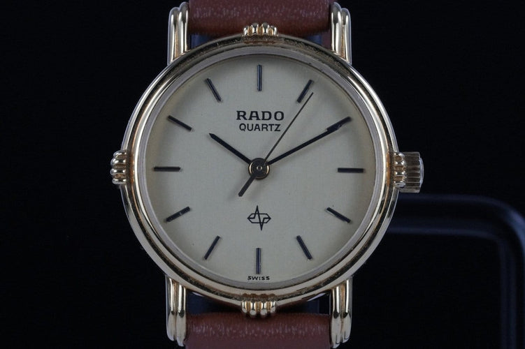 Montre Rado Quartz - Montre femme plaqué or 58 Facettes TOT-01835