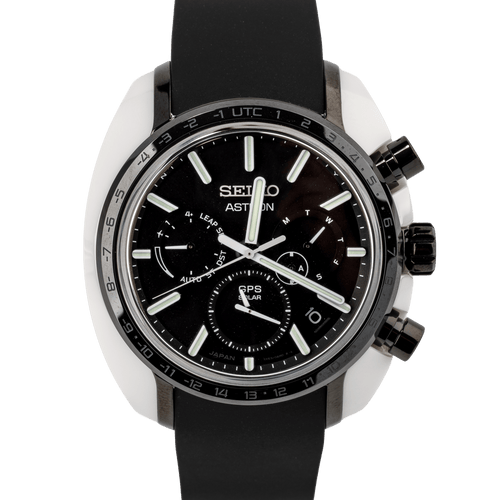 Montre Seiko Revolution Line HONDA E - Montre SBXC075 en céramique 58 Facettes TOT-10123