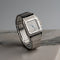Montre Cartier Santos Galbée - Montre 1564 en acier 58 Facettes TOT-01545