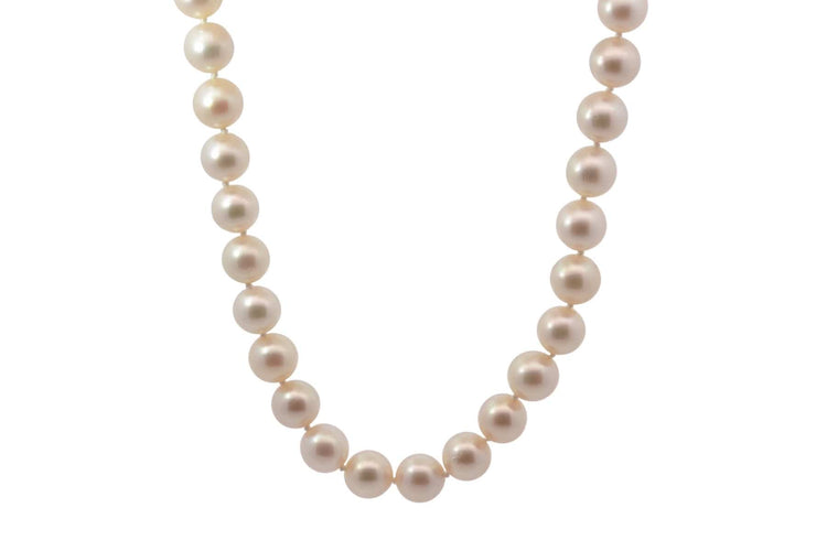 Collier Collier perles de culture et fermoir en or 18k 58 Facettes 27404