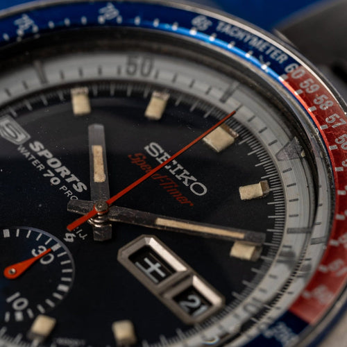 Montre Seiko SpeedTimer - Montre chronographe automatique 6139-6000 58 Facettes TOT-02001