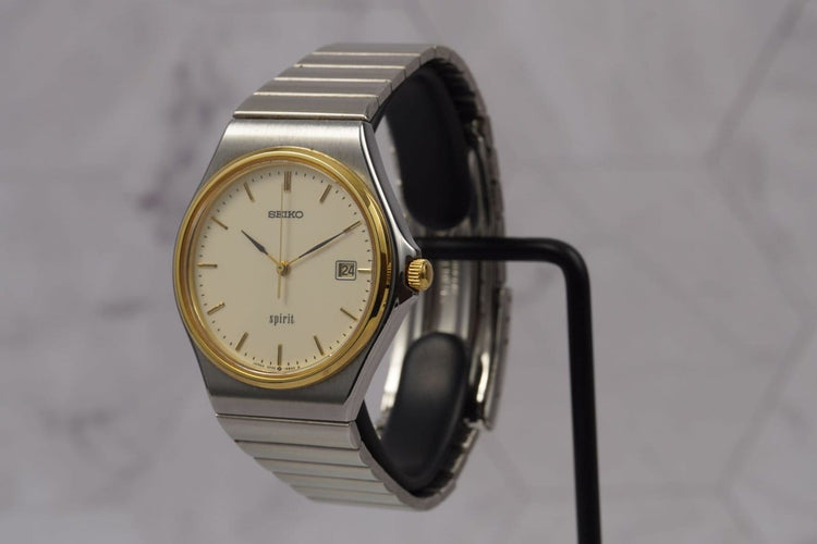 Montre Seiko Spirit - Montre 5P32-6B30 quartz 58 Facettes TOT-11191