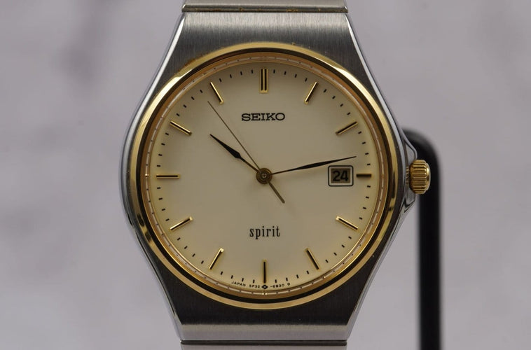 Montre Seiko Spirit - Montre 5P32-6B30 quartz 58 Facettes TOT-11191