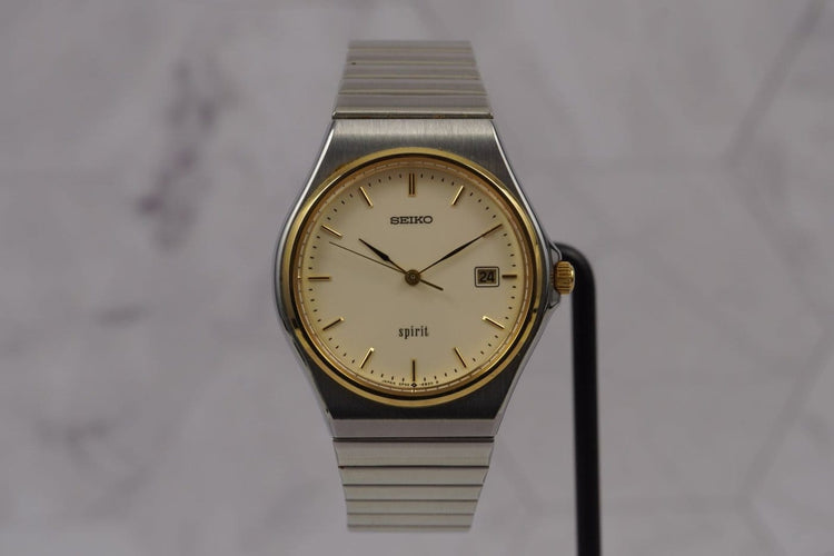Montre Seiko Spirit - Montre 5P32-6B30 quartz 58 Facettes TOT-11191