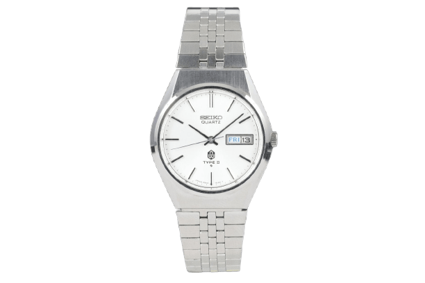 Montre Seiko Type II - Montre quartz en acier 58 Facettes TOT-11201