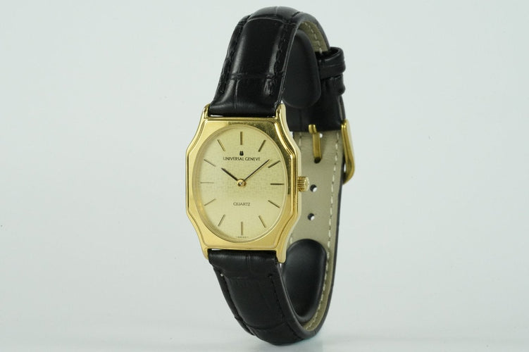 Montre Universal Genève - Montre Quartz 542 254 plaquée or 58 Facettes TOT-01851