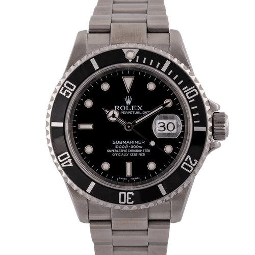 Montre Rolex Submariner Date - Montre 16610T 58 Facettes TOT-02011