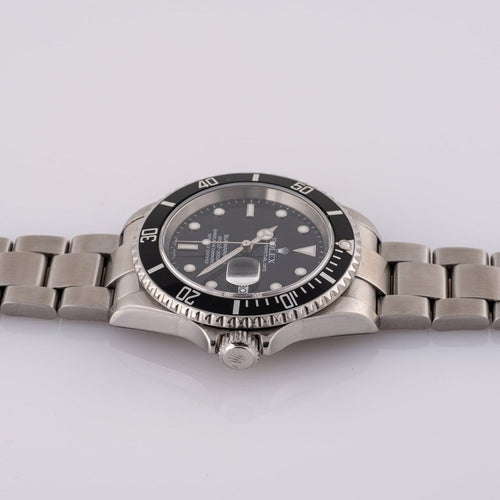 Montre Rolex Submariner Date - Montre 16610T 58 Facettes TOT-02011