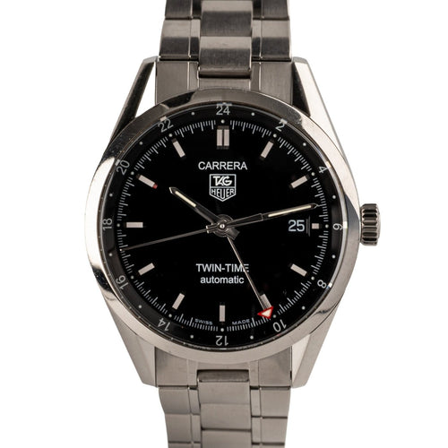 Montre TAG Heuer Carrera Twin Time - Montre WV2115.BA0787 58 Facettes TOT-02215