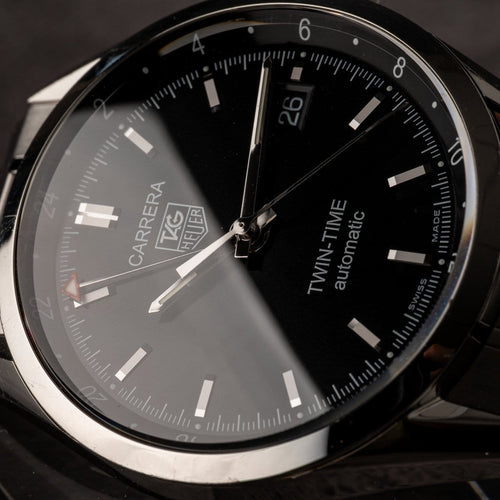 Montre TAG Heuer Carrera Twin Time - Montre WV2115.BA0787 58 Facettes TOT-02215