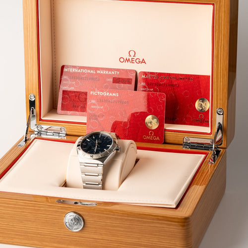 Montre Omega Constellation - Montre automatique 41 mm en acier 58 Facettes TOT-02296