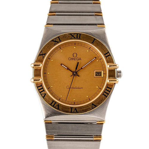 Montre Omega Constellation - Montre en or et acier 58 Facettes TOT-02214
